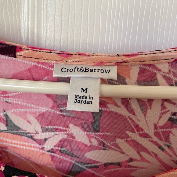 Croft & Barrow floral top - Picture 5 of 8